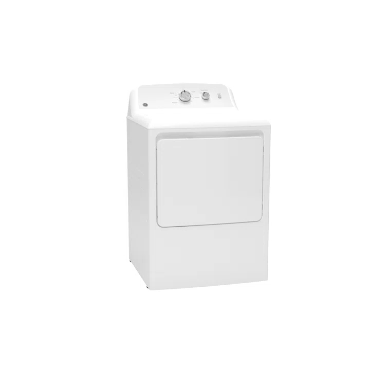 GE Appliances GE 7.2 Cu Ft Capacity Electric Dryer With Up To 120 Ft Venting​ And Reversible Door​