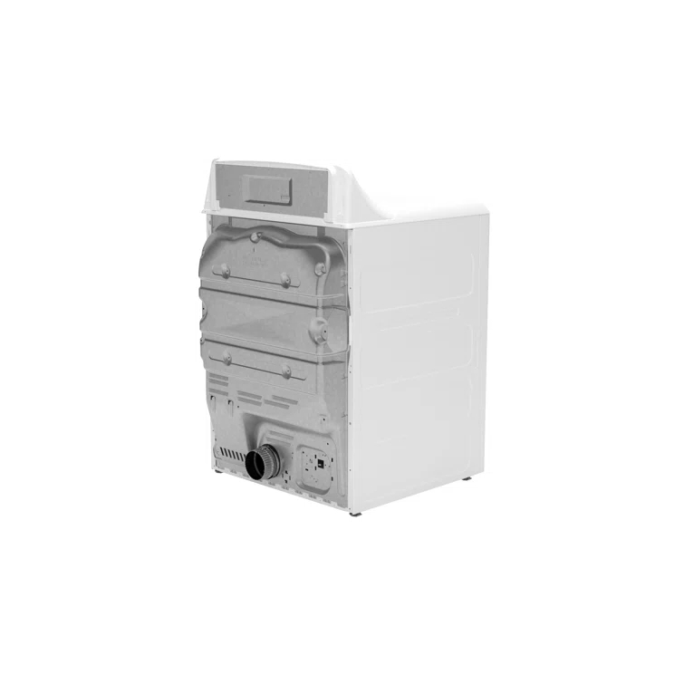GE Appliances GE 7.2 Cu Ft Capacity Electric Dryer With Up To 120 Ft Venting​ And Reversible Door​