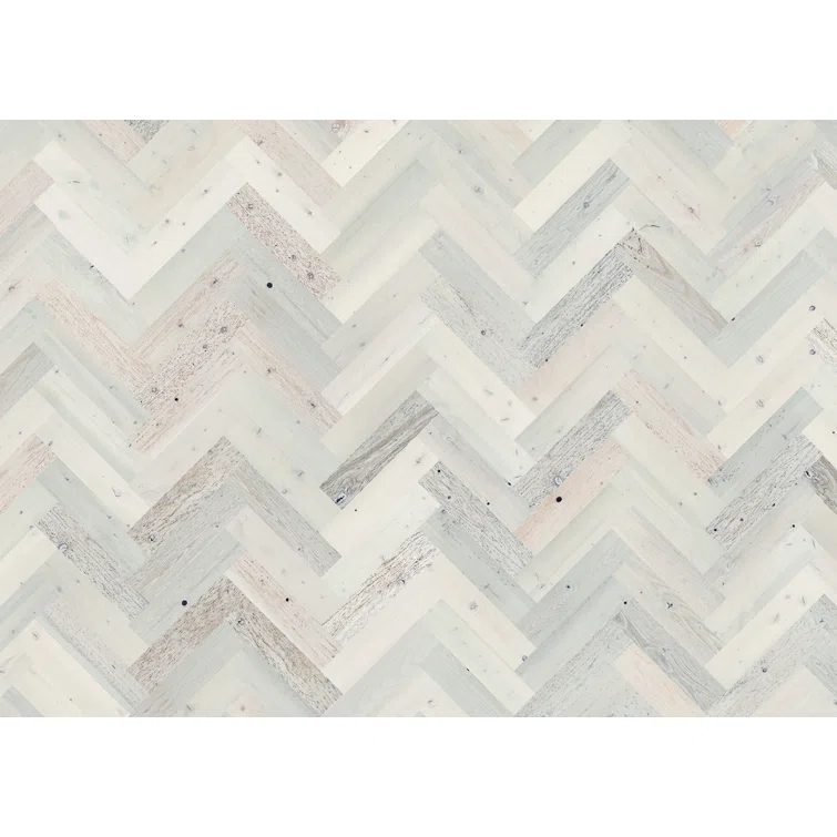 Timberchic River Reclaimed Wooden Wall planks - Simple Peel & Stick Wall Covering Application for DIY Accent Wall & Home Improvement - Premium Wall Paneling - Herringbone Pattern