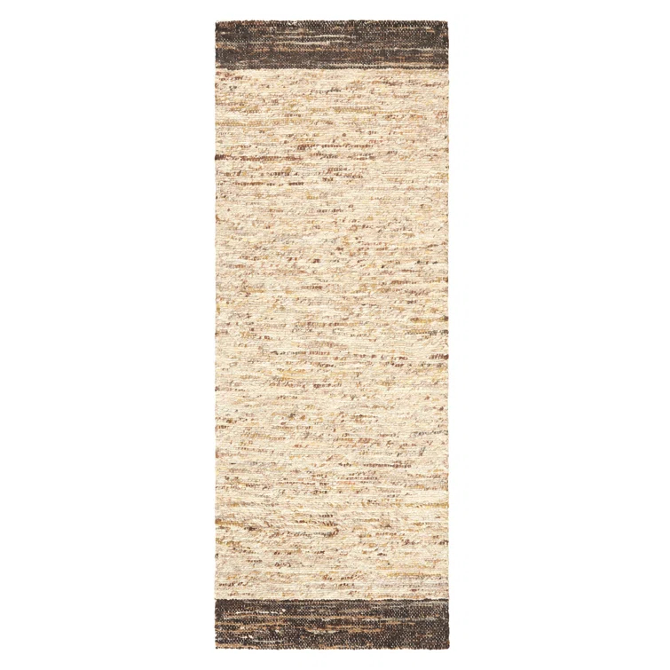 TOWN & COUNTRY Terra Montana Handcrafted Area Rug Beige/Dark Brown