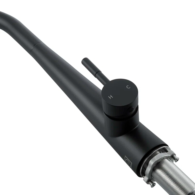 Elegant Lighting Lucas Pull Down Spray Kitchen Faucet