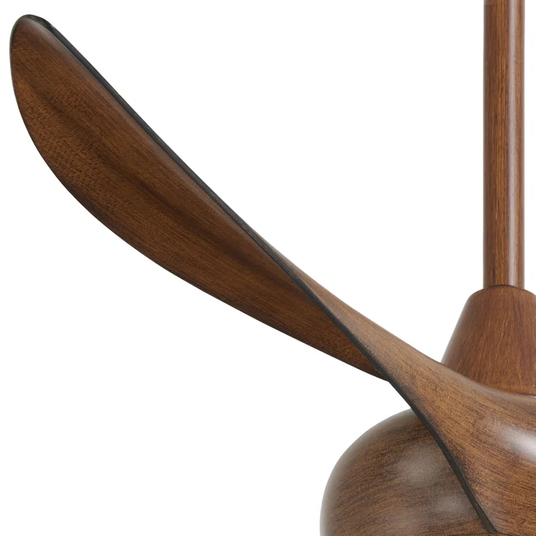 44" 3 - Blade LED Propeller Ceiling Fan with Remote Control and Light Kit Included