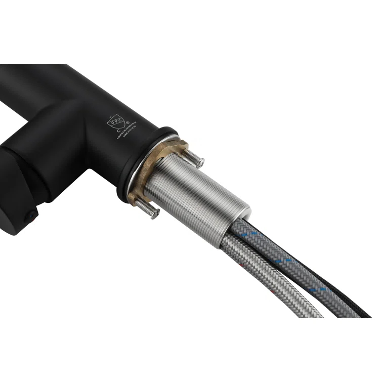 Elegant Lighting Yara Pull Down Spray Kitchen Faucet