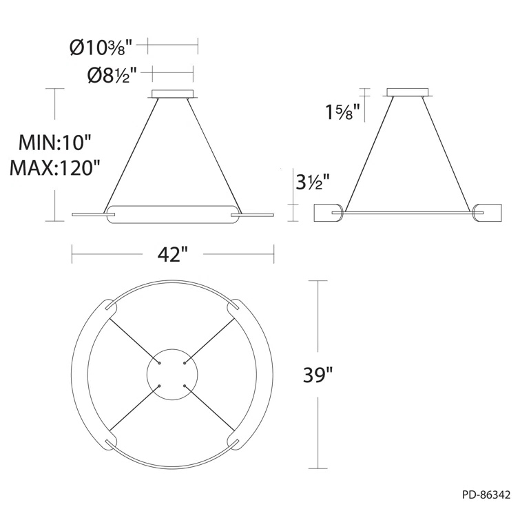 Ilios 1 - Light LED Geometric Pendant