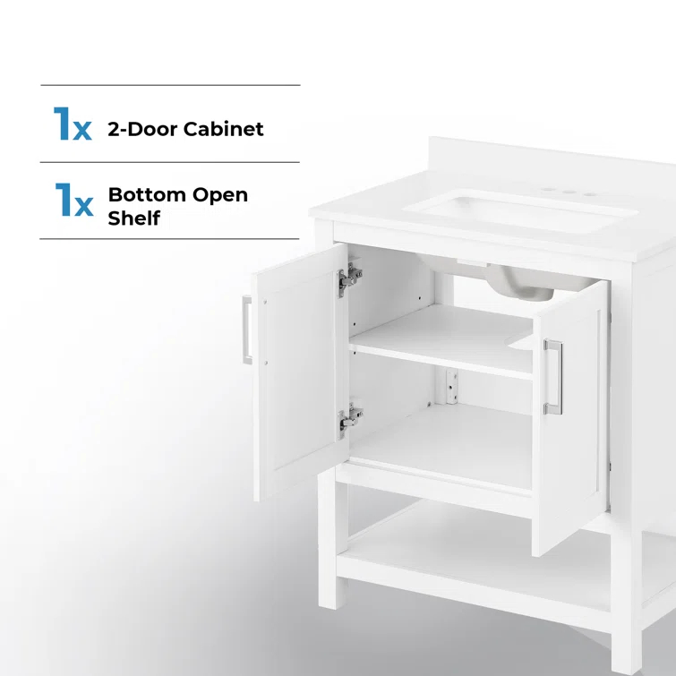 OVE Decors Vegas 30" Single Bathroom Vanity