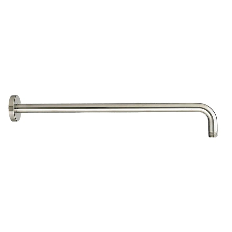 Universal American Standard 18 inch Wall Mount Shower Head Arm and Round Escutcheon