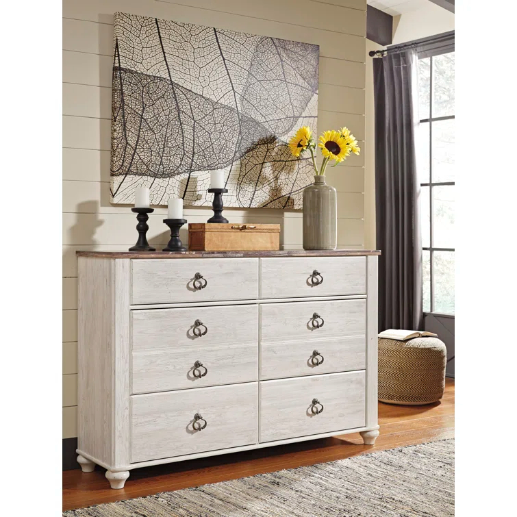 Barzan 60.94'' W 6 - Drawer Dresser