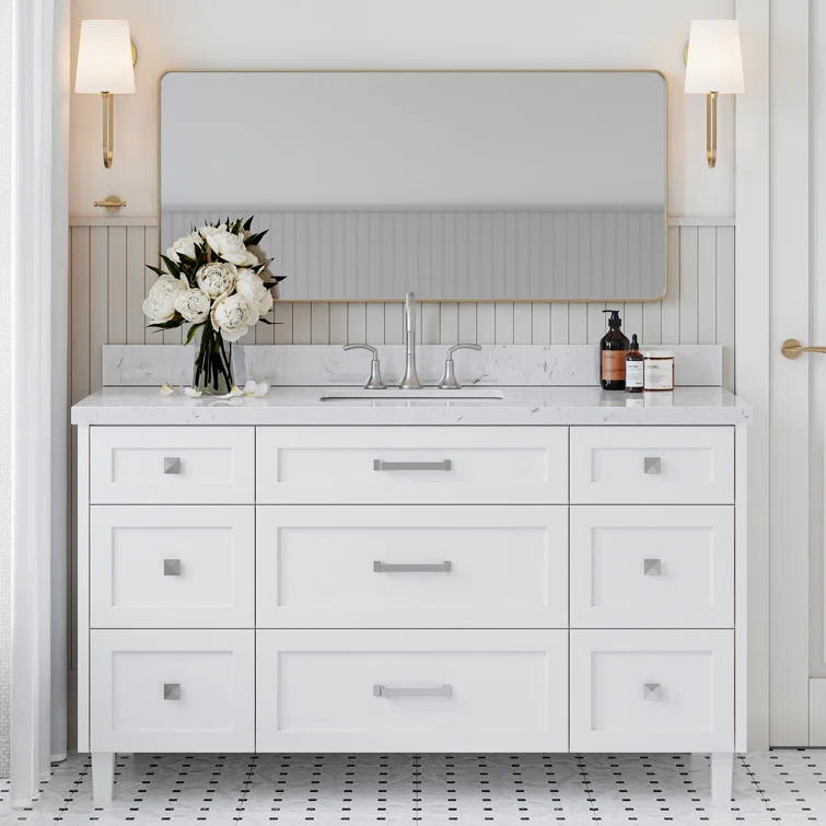 ARIEL Monreau 60 Single Bathroom Vanity Base Only