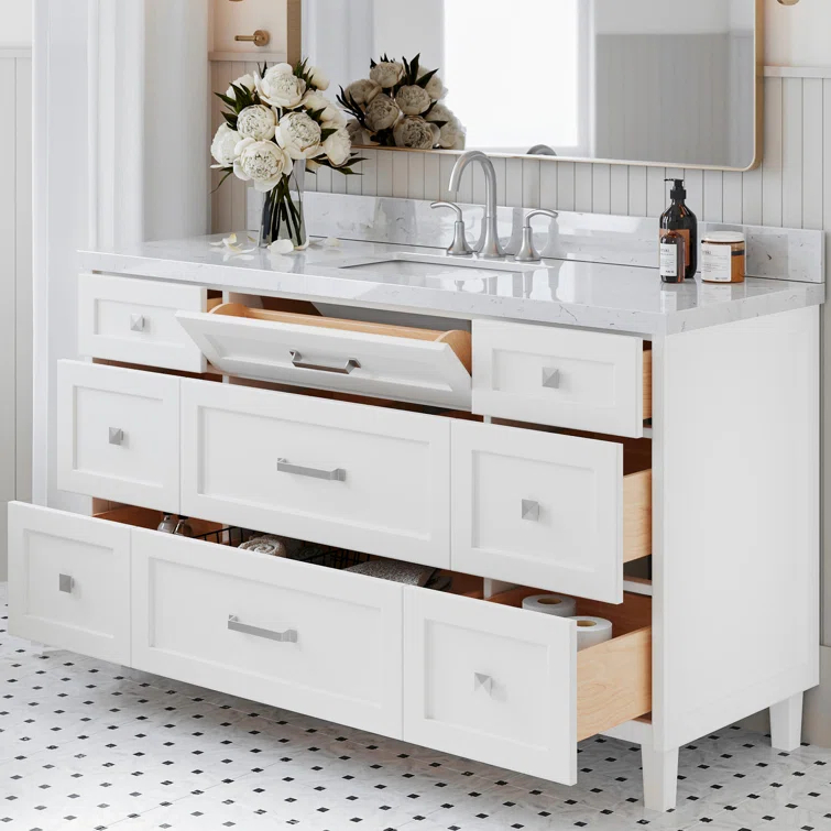 ARIEL Monreau 60 Single Bathroom Vanity Base Only