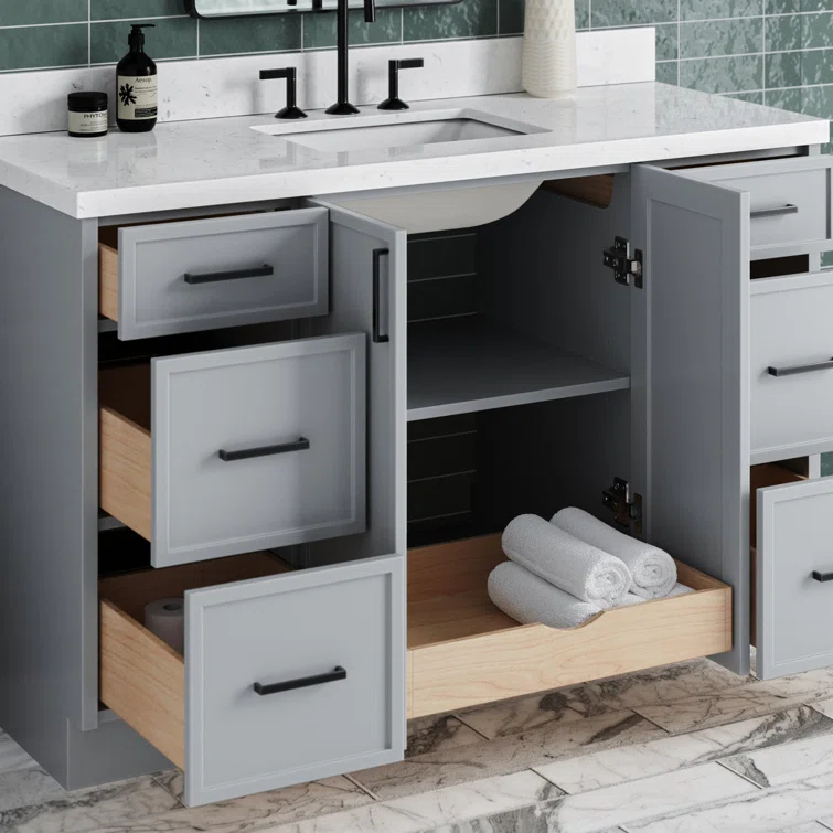 ARIEL Kelley 54 Single Bathroom Vanity Base Only