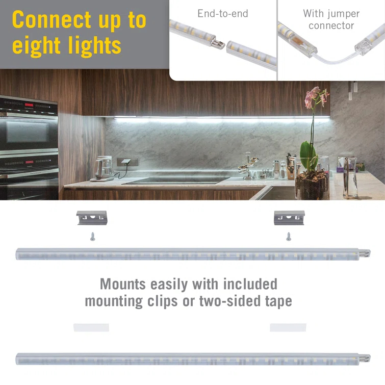 RigidStrip 12" Linkable LED Strip Light Diffuser, 24V,