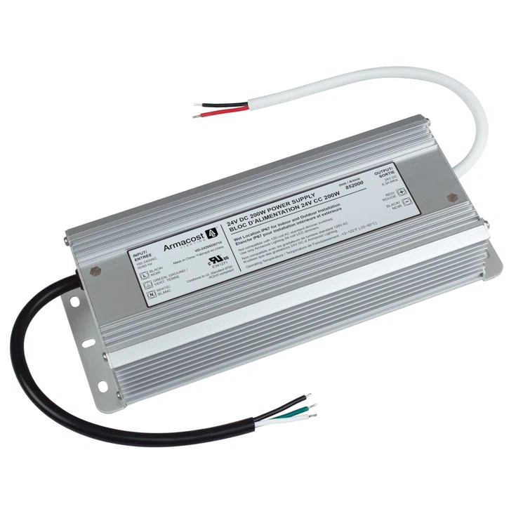 Standard Indoor/Outdoor LED Driver 24V DC, 200W Electronic Transformer