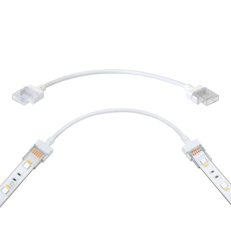 5 Pin RGB+W IP67 LED Strip Light 6 in Tape to Tape Connector, 2 Pack