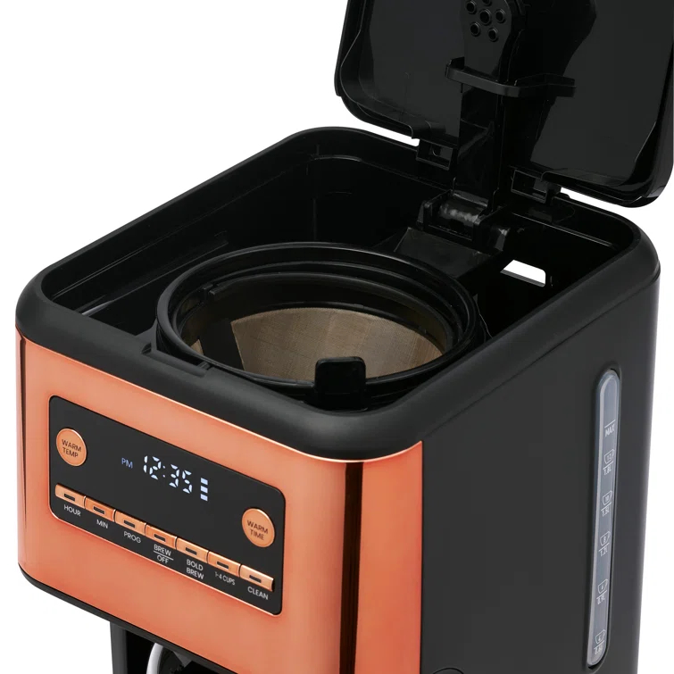 HADEN Generous Brew 14 Cup Digital Drip Coffee Maker with Control Settings