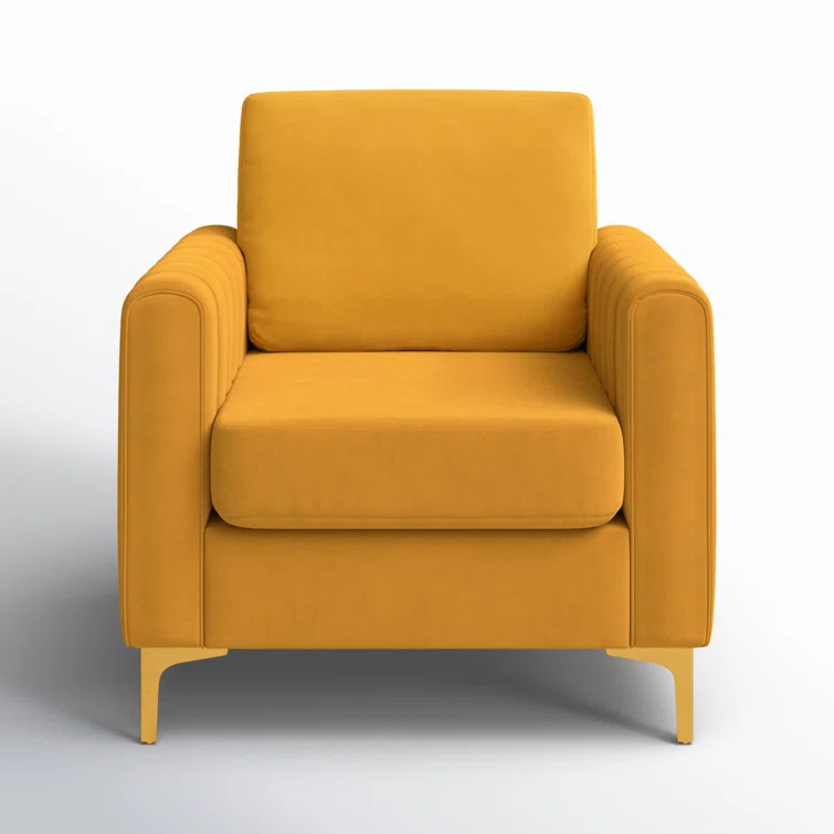 Cedarpoint Upholstered Velvet Club Chair
