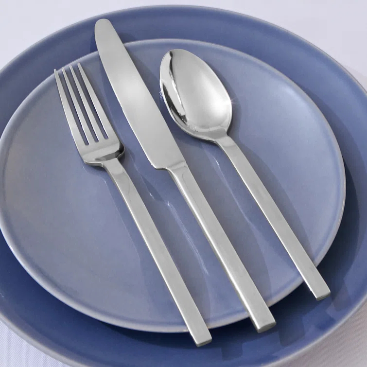 Atlas Mirror 20 Piece 18/0 Stainless Steel Flatware Set, Service for 4