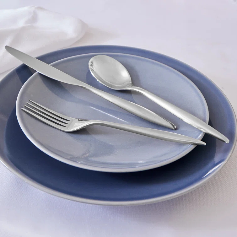 Milano 20 Piece 18/10 Stainless Steel Flatware Set, Service for 4