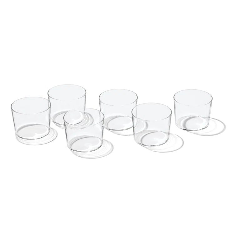 Entertain 365 Stackables 3.3" Short Glasses (Set of 6)