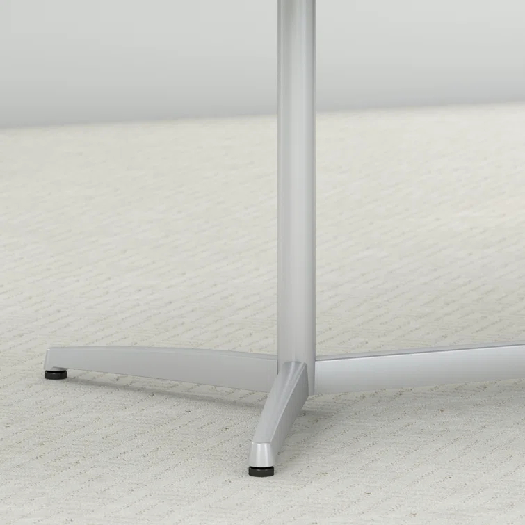 BBF Boat Shaped Conference Table with Metal Base