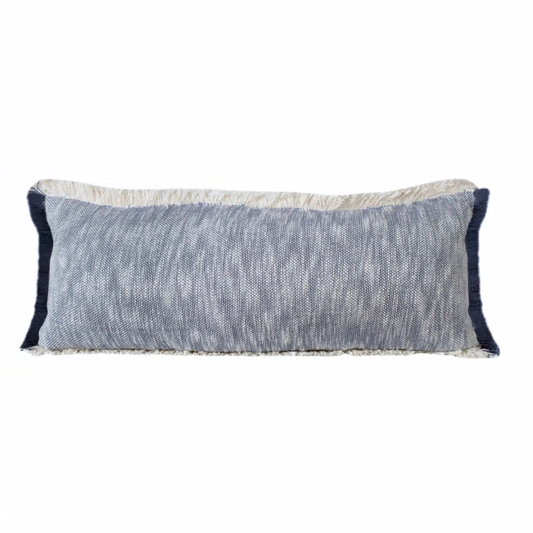14" X 36" 100% Cotton Geometric Zippered Pillow