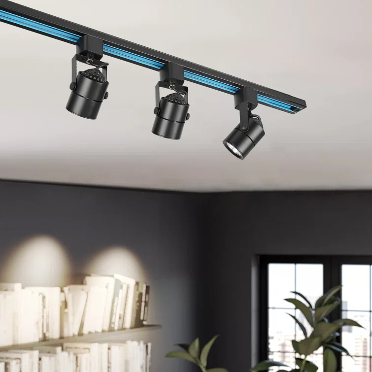 VEVOR GDZMT3ZZ500LFYQ8YV6 Black Adjustable Track Head (Set of 3)