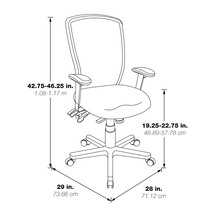 ProGrid Polyester Blend Task Chair