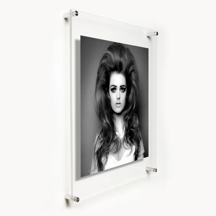 Double Panel Floating Acrylic Picture Frame
