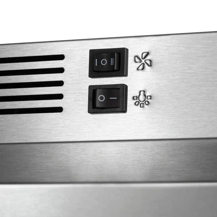 30-in Convertible Under Cabinet Range Hood 176CFM with Charcoal Filter in Stainless Steel