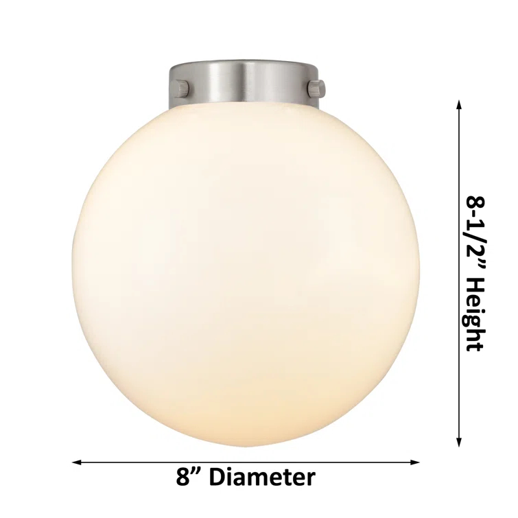 Caden Glass Flush Mount