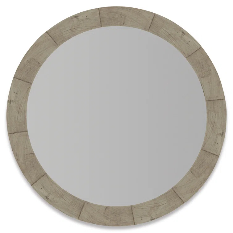 Piper Wood Flat Wall Mirror