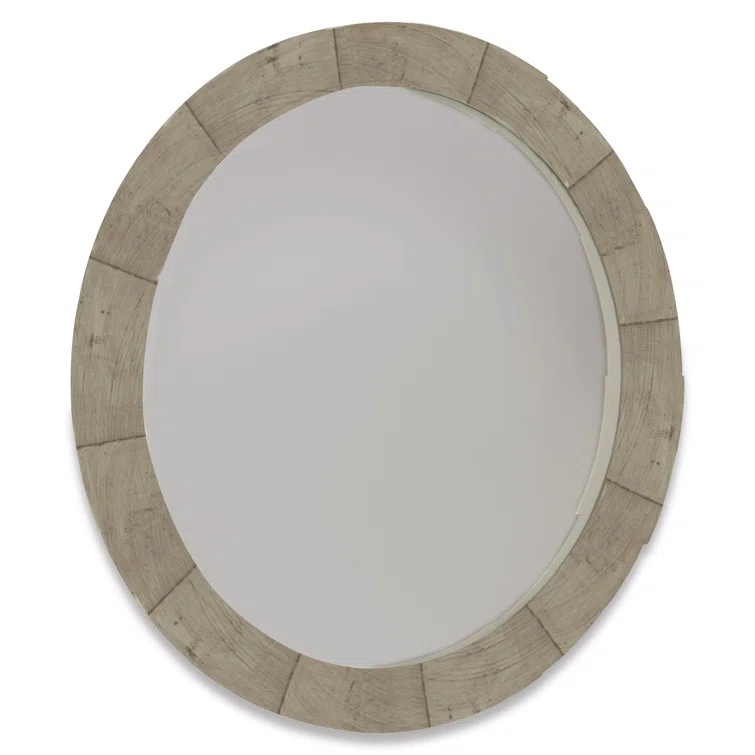 Piper Wood Flat Wall Mirror