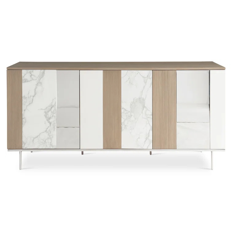 Modulum 75'' Solid Wood Sideboard