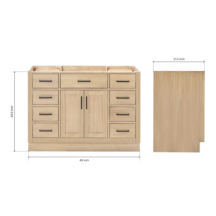 ARIEL Hepburn 48 Bathroom Vanity Base Only