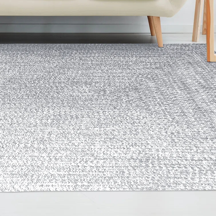 Ulmer Braided Reversible Two-Tone Indoor Outdoor Runner or Area Rug