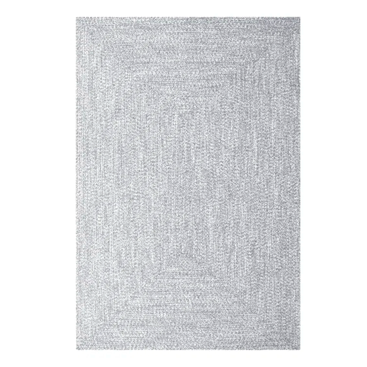 Ulmer Braided Reversible Two-Tone Indoor Outdoor Runner or Area Rug