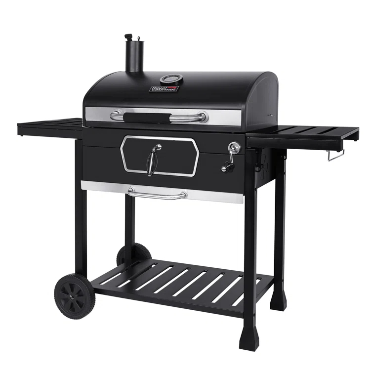 Royal Gourmet Deluxe 30-Inch Charcoal Grill, Black