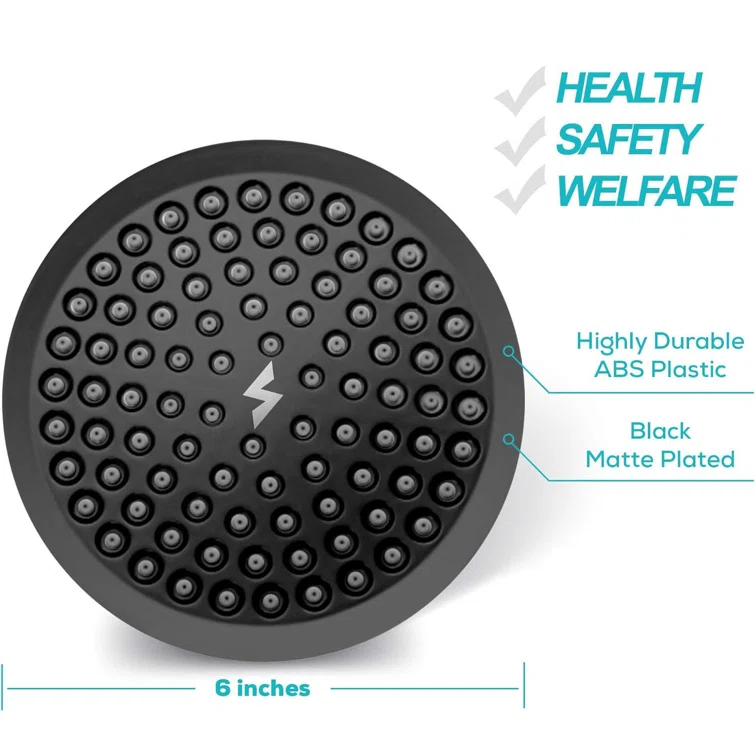 Masoter CL155B52 Adjustable Shower Head 1.8 GPM