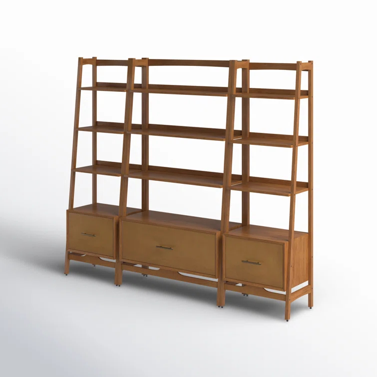 Stiles Wide Ladder Bookcase