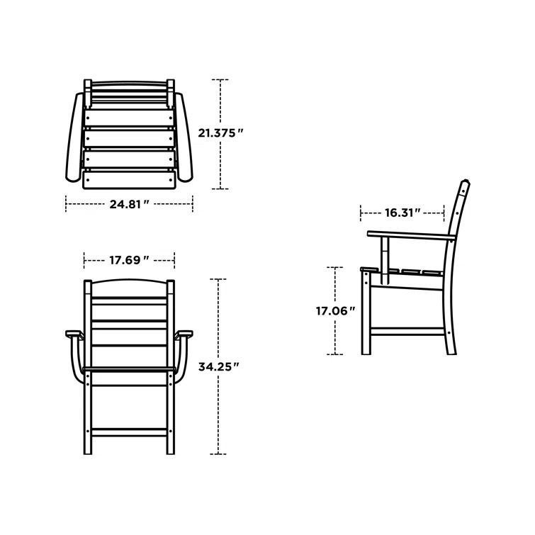 Lakeside Dining Arm Chair