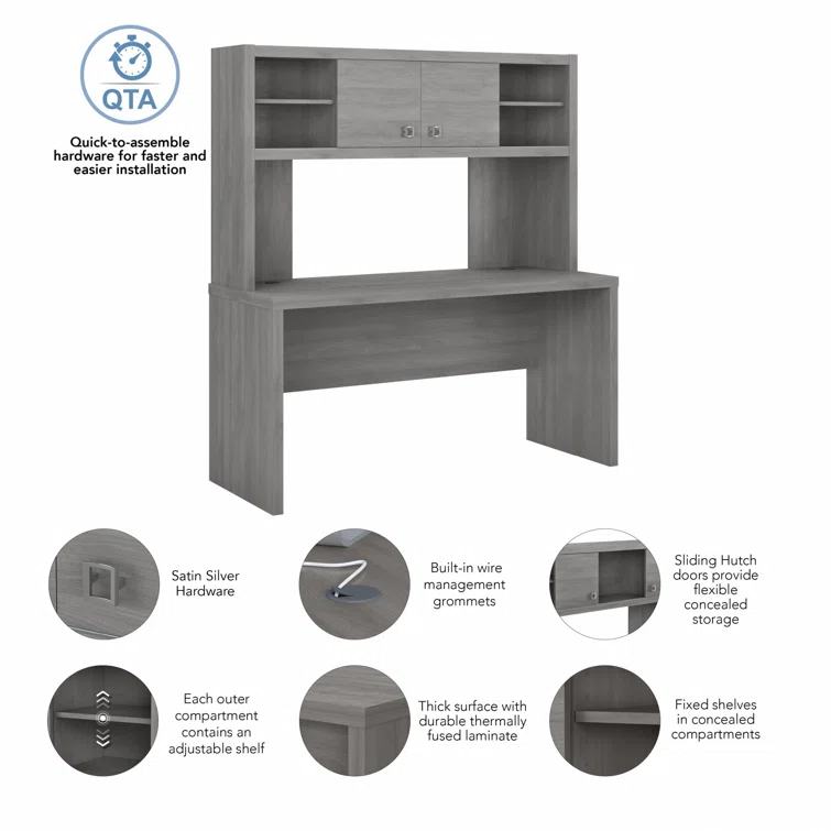 Echo Credenza Desk