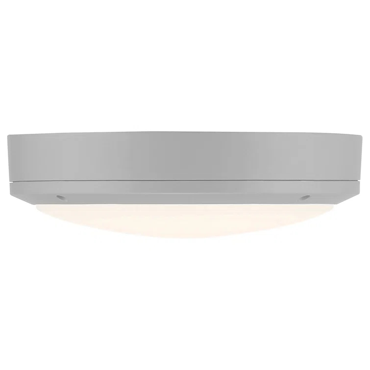 Access Lighting Rockaway Dual Voltage Outdoor LED Flush Mount - Satin
