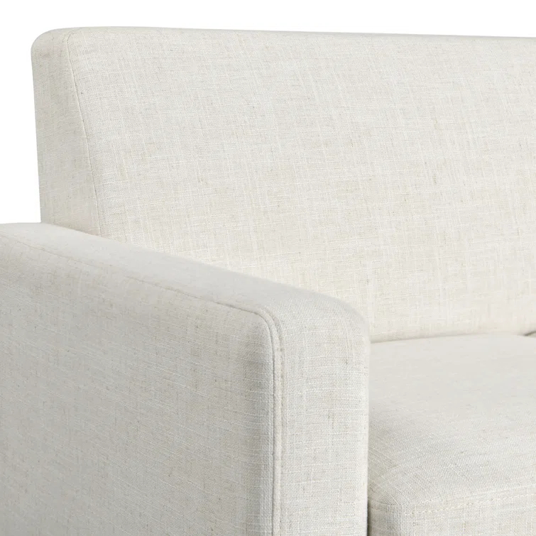 Gomez Sofa Bumper Sectional Cream