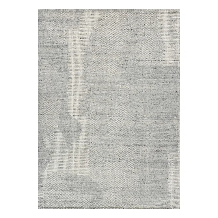 Arlington Moroccan Gray Hand-Knotted Area Rug