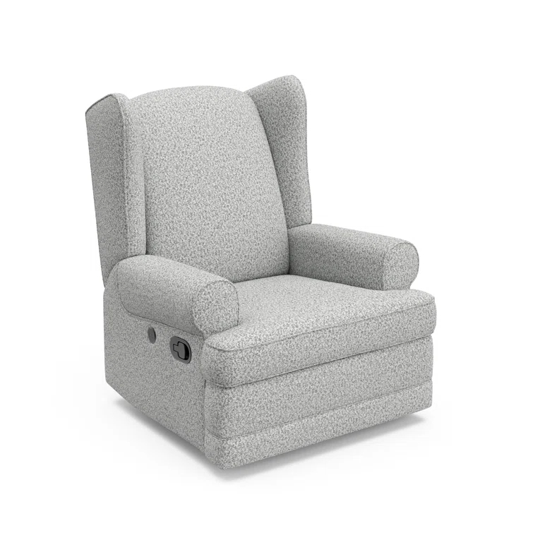 Serenity Swivel Reclining Glider with USB