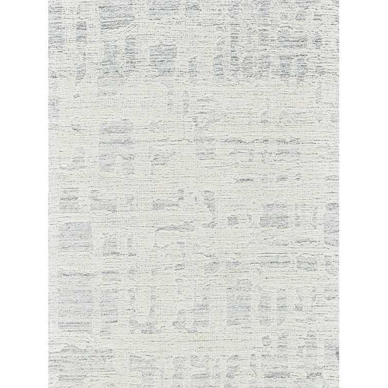 Exquisite Rugs Park City Handmade Hand-Tufted New Zealand Wool On Canvas Natural Gray/Ivory Area Rug