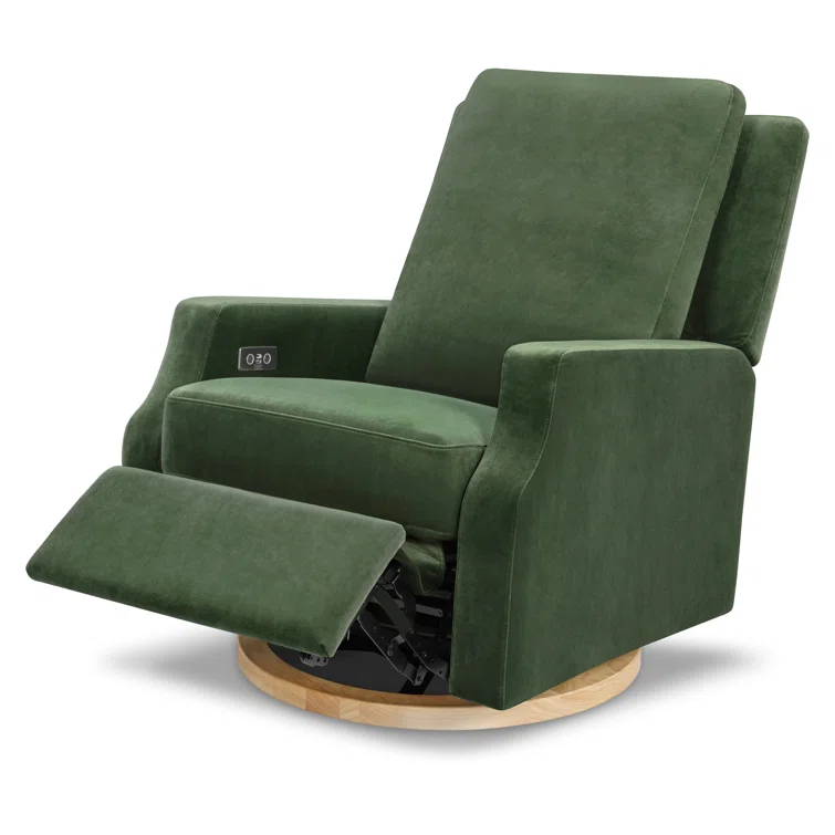 Crewe Electronic Recliner and Swivel Glider in Eco-Performance Fabric