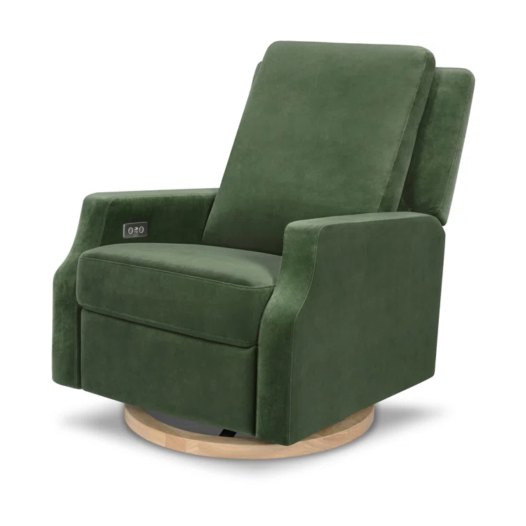 Crewe Electronic Recliner and Swivel Glider in Eco-Performance Fabric