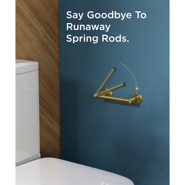 Celestine Two Post Wall Mount Toilet Paper Holder