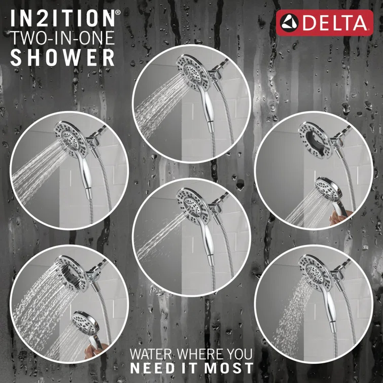 Monitor 14 Series Shower Only Trim Only with In2ition Hand Shower
