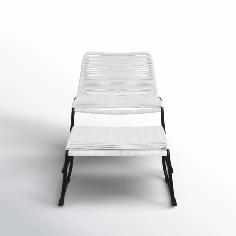 Huron Patio Chair with Ottoman